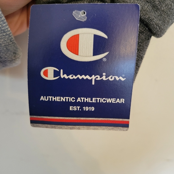 CHAMPION hoodie sweatshirt NWT size small GREY RARE - Picture 5 of 8